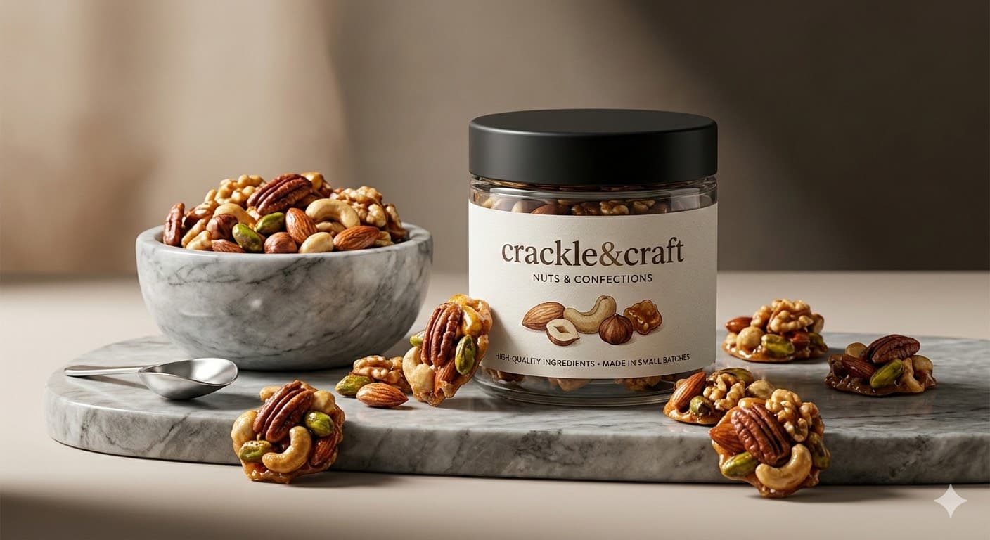 Crackle Craft hero still life